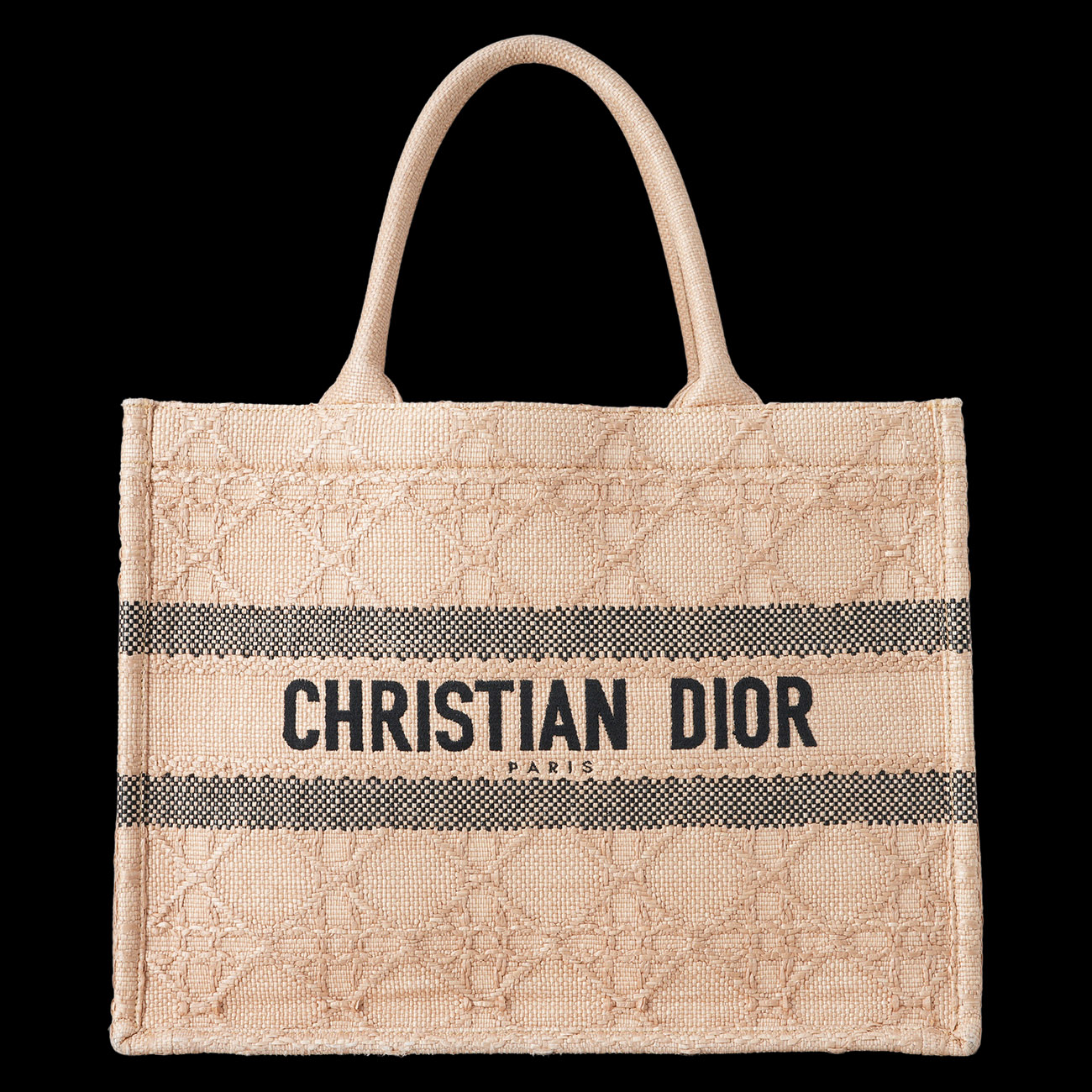 CHRISTIAN DIOR(USED)디올 라피아 북토트